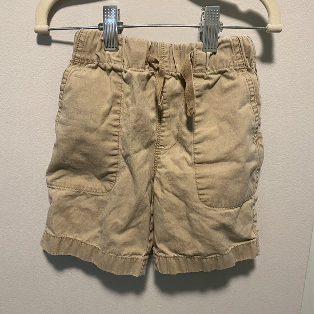 Crewcuts Khaki Short Pull On Elastic Waist 5